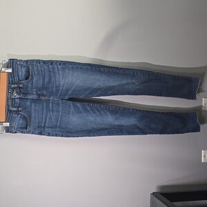 American Eagle Outfitters Jeans Women's Size 4 Blue Ripped Hi-Rise Jeggings